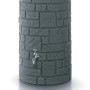 Arves Regentonne Arcado 230 l in Schwarz Granit mit Wasserhahn.