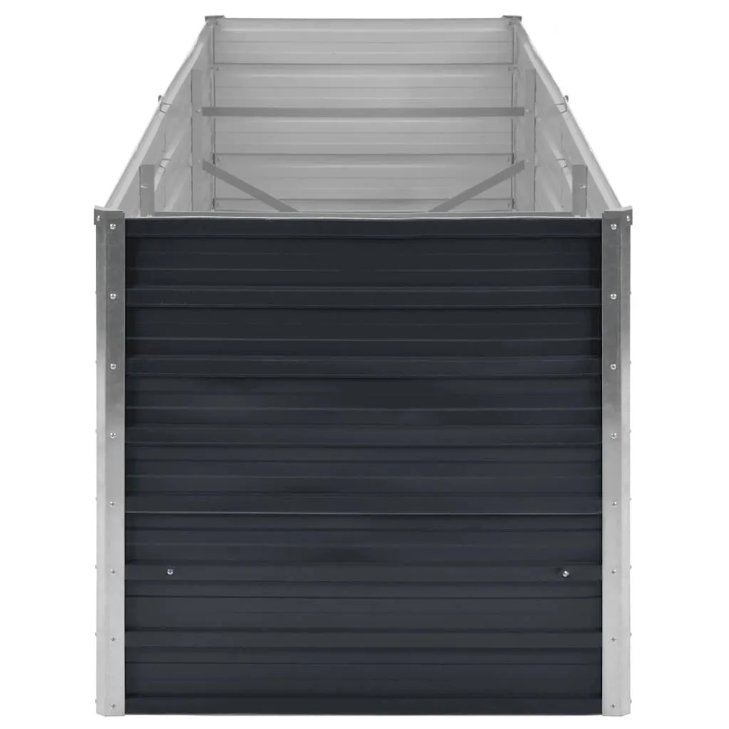 vidaXL Garten-Hochbeet Anthrazit 240 x 80 x 77 cm Verzinkter Stahl 45726_5