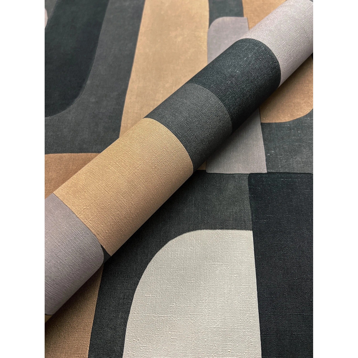 Newroom Vliestapete Maxius Brown Grafik Modern FSC®