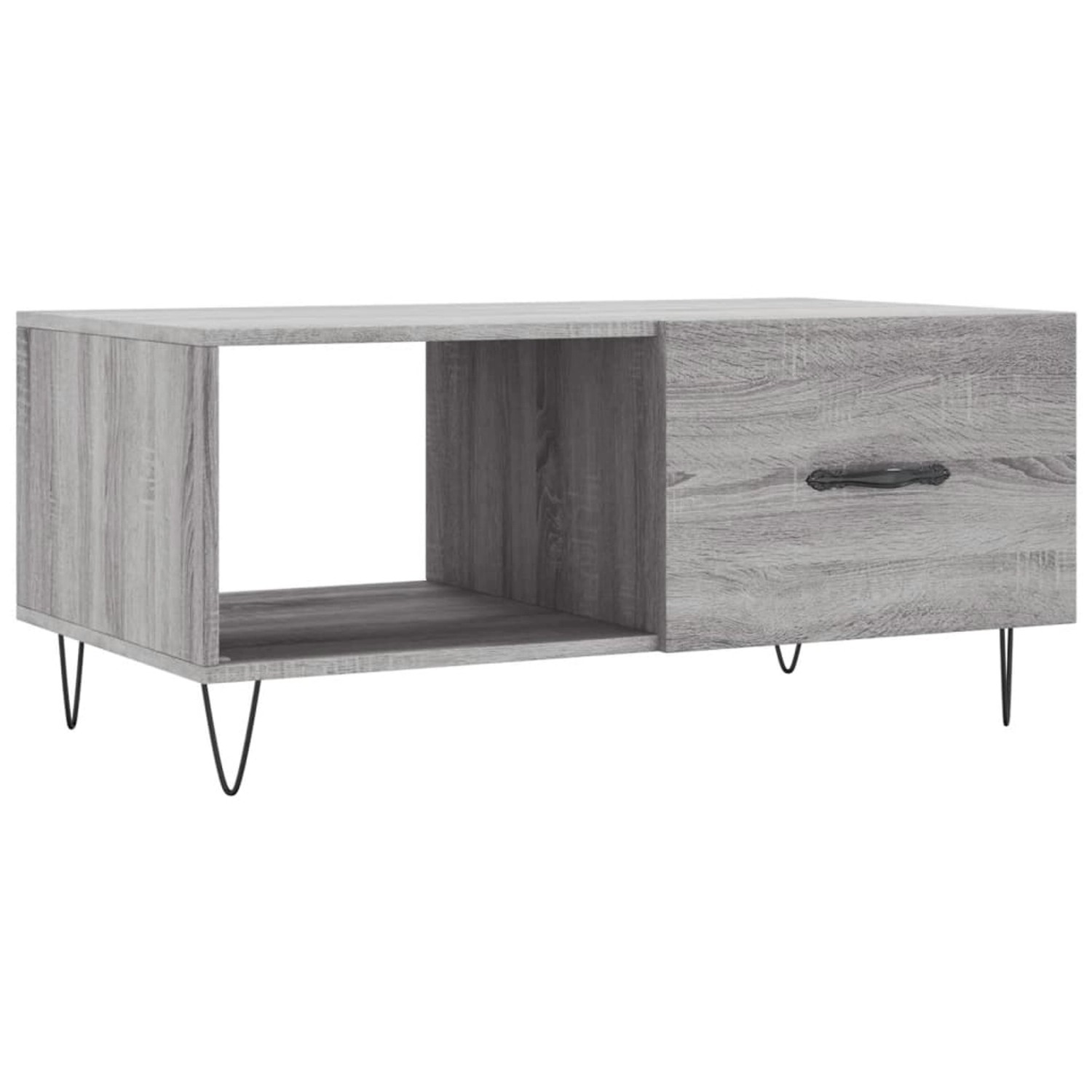 vidaXL Couchtisch Grau Sonoma 90x50x40 cm Holzwerkstoff Modell 16 günstig online kaufen