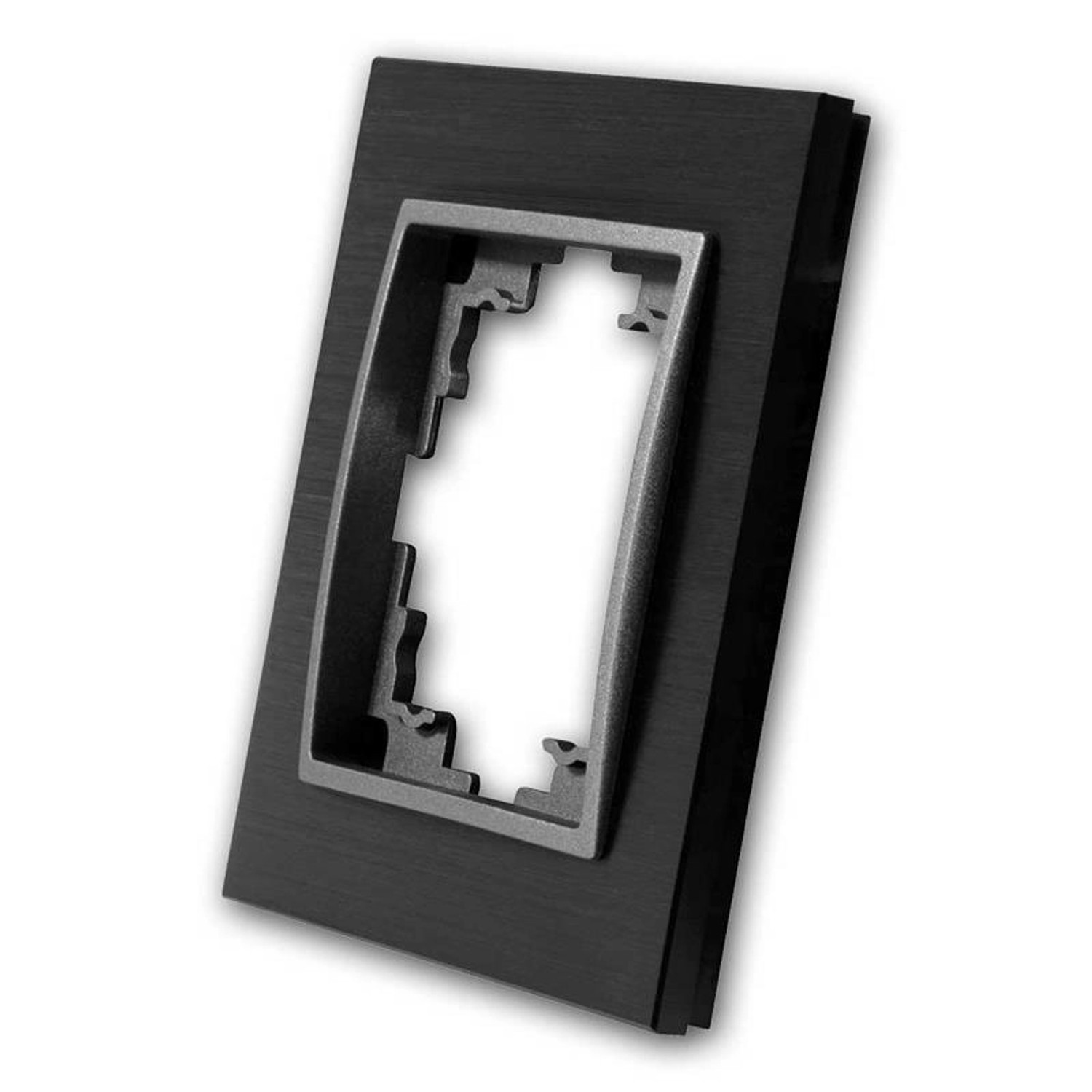 McPower FLAIR Rahmen aus Aluminium 1-Fach Schwarz