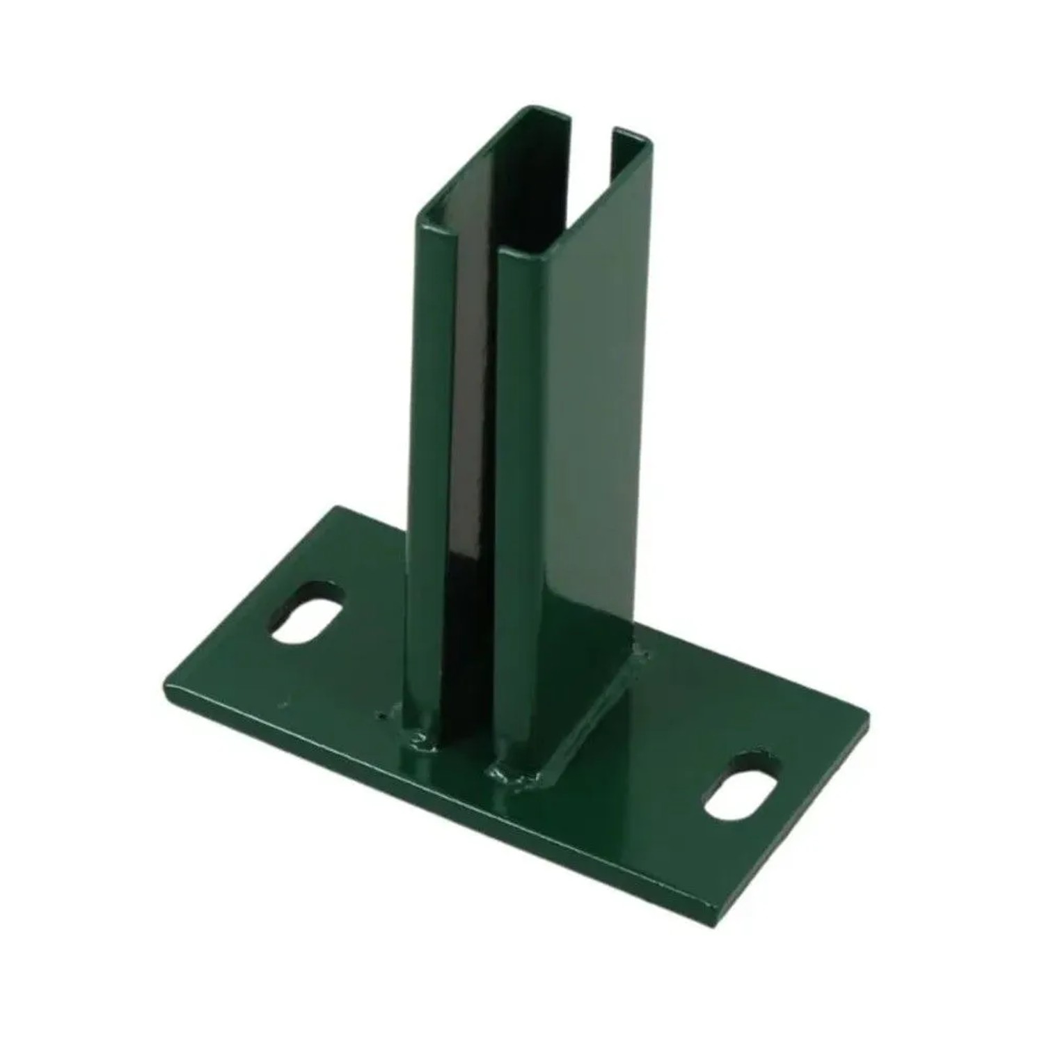 Galaflor Bodenplatte 150x80 mm für 60x40 Pfosten Grün