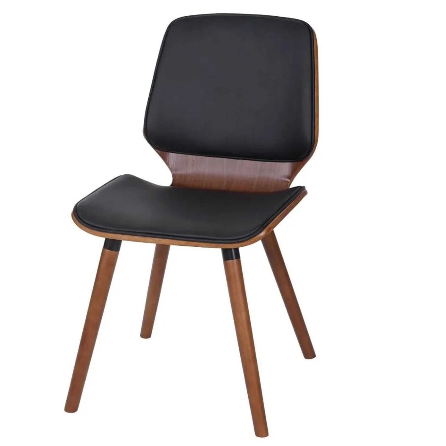 MCW Esszimmerstuhl B16 2er-Set Kunstleder Schwarz
