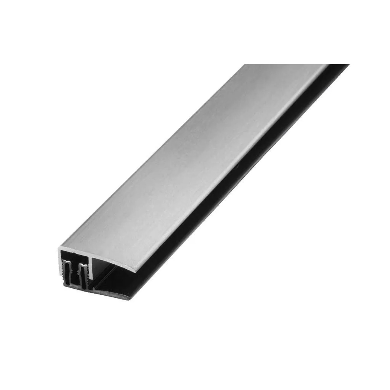 Proline Abschlussprofil PROVARIOclip Universal Aluminium Eloxiert Edelstahl Gebürstet 2,8 cm Breit 270 cm Lang Inhalt 1