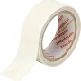 Weißes Gewebeband, 2,5 m Rolle, vielseitig einsetzbar zum Reparieren und Befestigen.