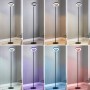 Lindby LED Smarte Stehlampe Cilian 10012870 Dimmbar Modern in Schwarz aus Metall 1-flammig Wohnzimmerleuchte_8