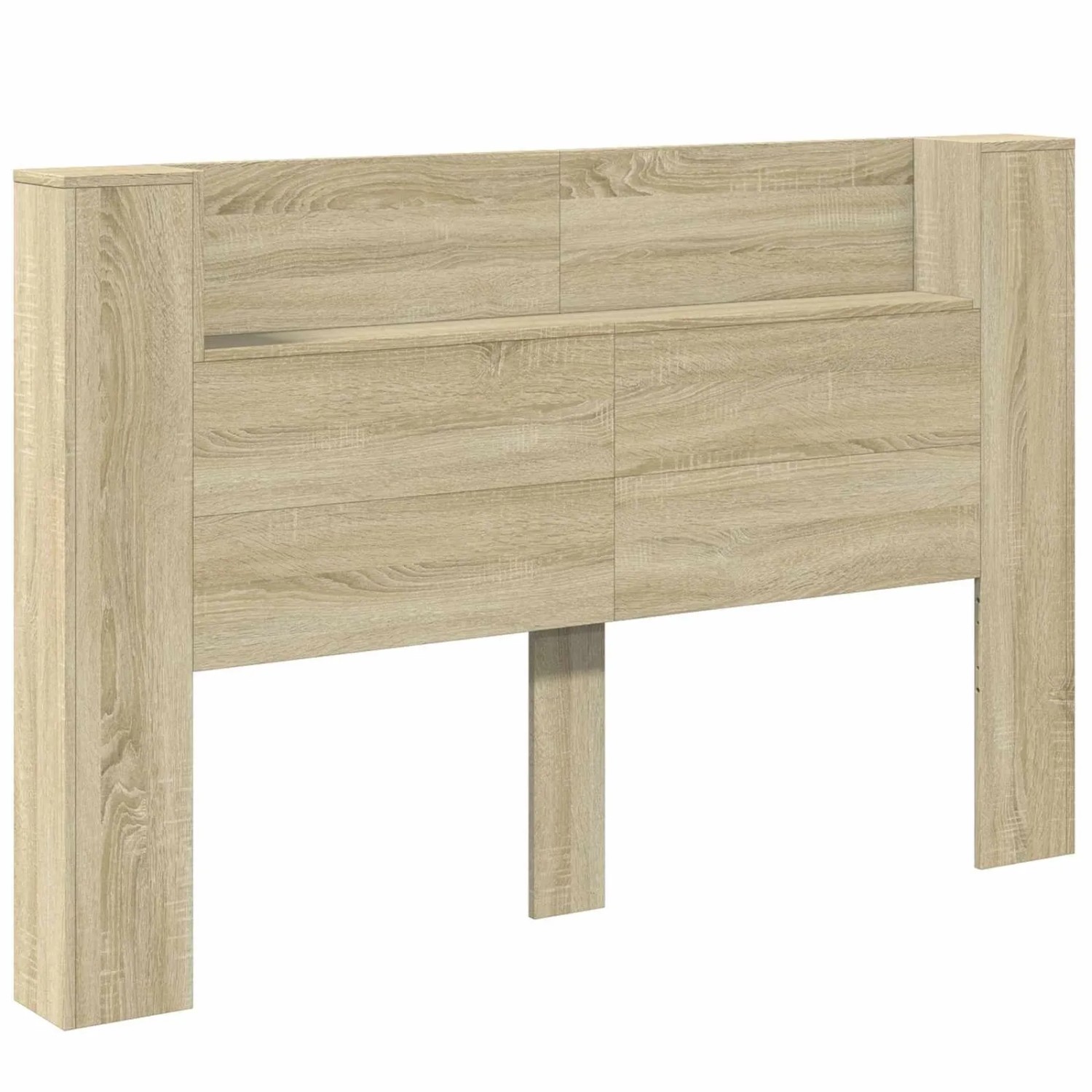 vidaXL Kopfteil Sonoma-Eiche 160 x 16,5 x 103,5 cm Holzwerkstoff 3418676