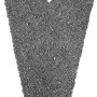 Easypan Firstendstück in Schieferoptik, 200x120 mm, zum Verschließen von Dachblech-Firstenden.
