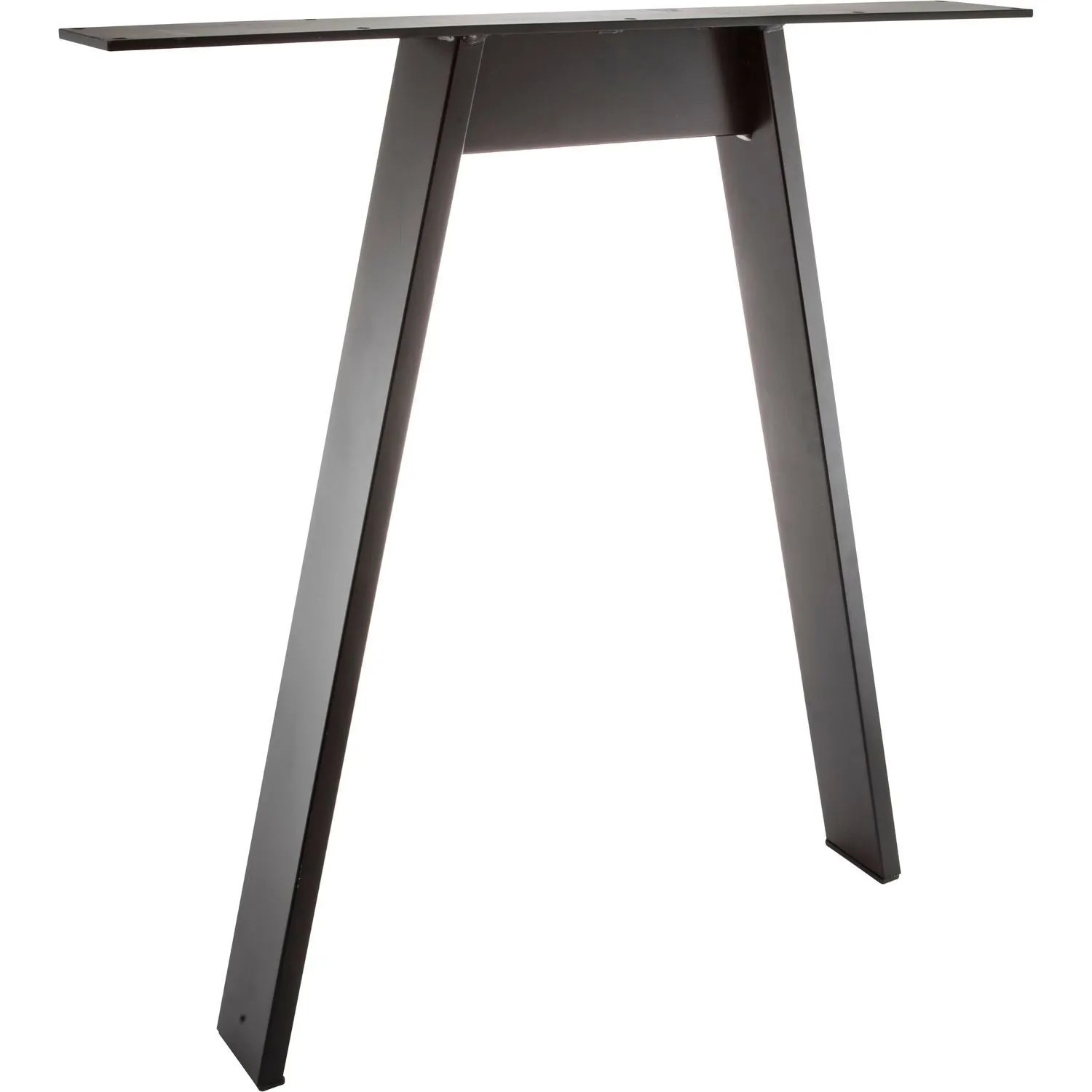 Simausrom Tischkufe A-Form Tischgestell Stahl Schwarz Lackiert