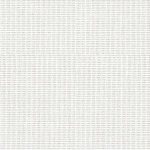 Detailaufnahme: Weißes Velux Sichtschutzrollo für Dachfenster, Stoffstruktur.