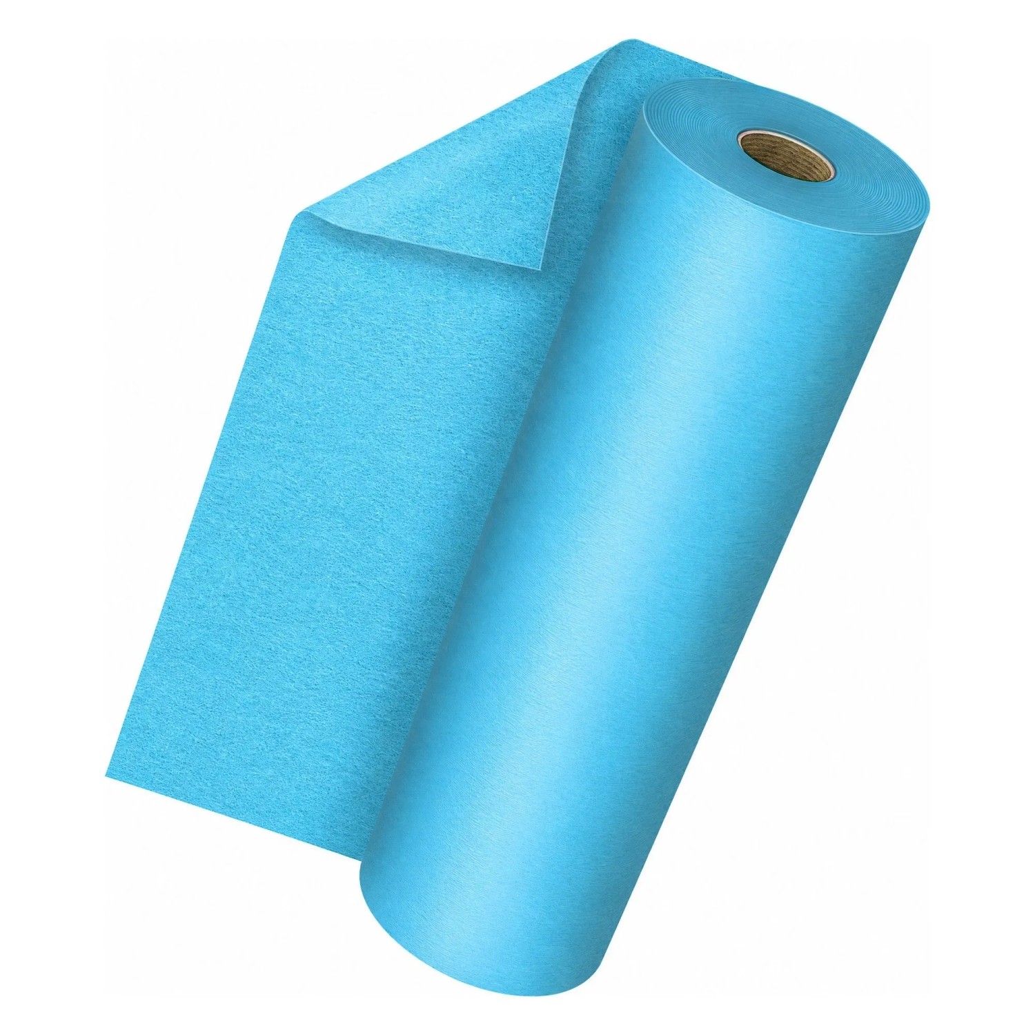 KESSER Vlies Tischläufer Wasserabweisend Abwaschbar 30 cm x 25 m Blau