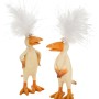 Mehrfarbige Boltze Deko-Figur Vögel Carusy, 2-fach sortiert, aus Kunstharz.