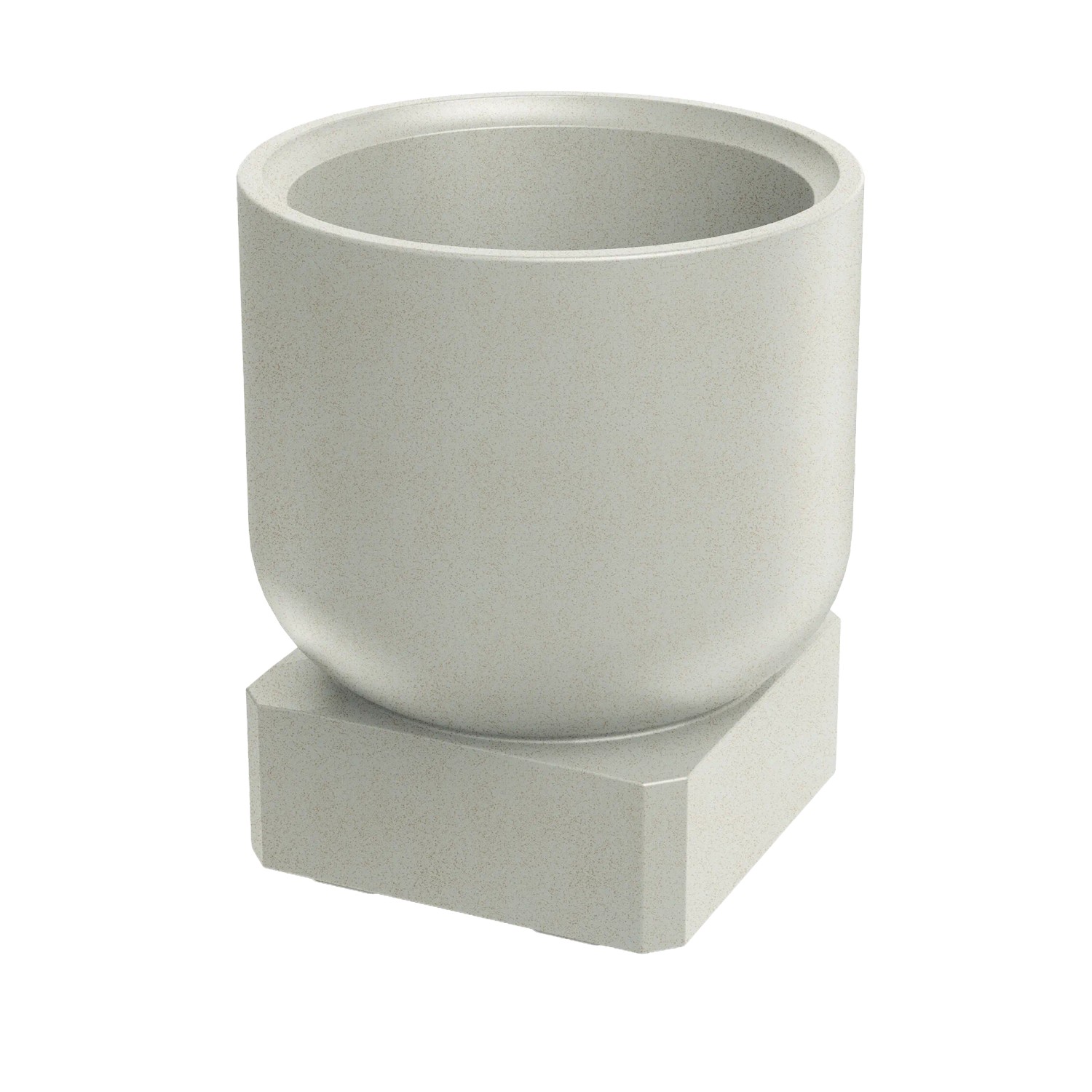 Prosperplast Blumentopf Molta Base Square Ø 40 cm x 40 cm x 44 cm Sand