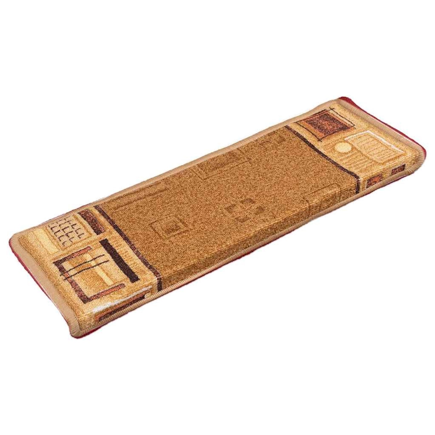 vidaXL Stufenmatten Selbstklebend 10 Stk 65x21x4 cm Beige 149841 günstig online kaufen