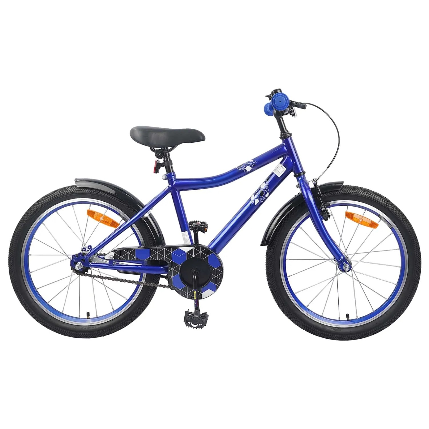 vidaXL Kinderfahrrad 20 Zoll für 6-11 Jahre Alt Dunkelblau 42009526