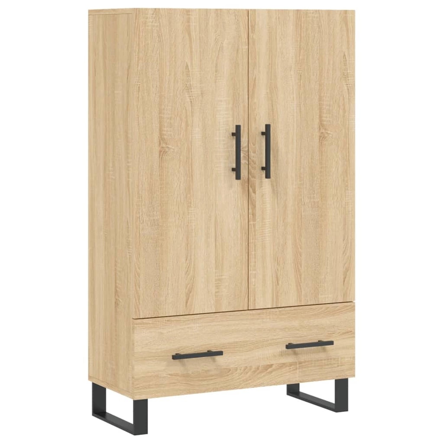 vidaXL Highboard Sonoma-Eiche 69,5x31x115 cm Holzwerkstoff 828263 günstig online kaufen