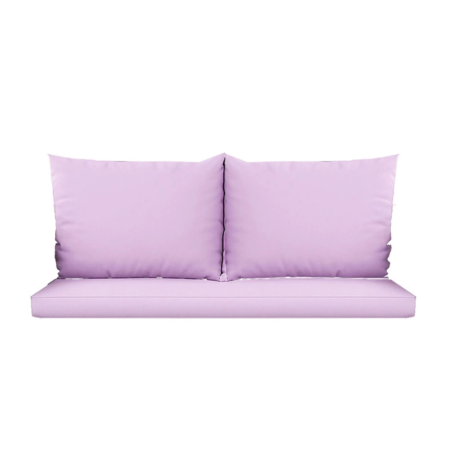 Setgarden Mix-Techno Gartenkissen Für Polyrattan Möbel 130×60×50 cm – Kissen Für 2 Sitzer Gartensofa 1tlg Purple