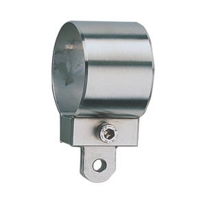 Handlaufschelle für Geländerstütze aus V2A Edelstahl, zur Befestigung von Handläufen.