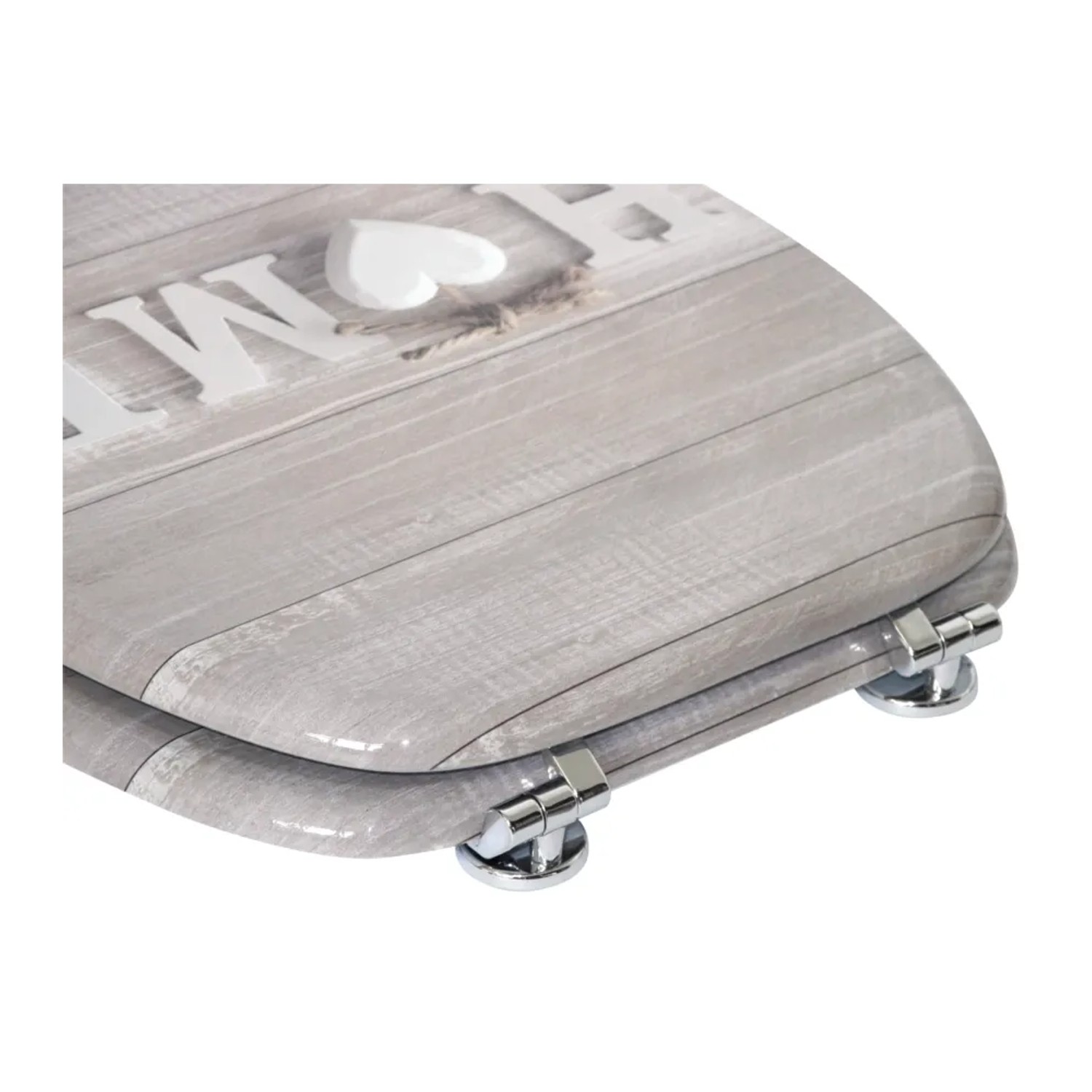 Sanilo WC Sitz Home, Hochwertiger und Stabiler Toilettendeckel aus Holz_3