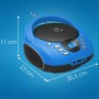 Cyberlux CL-710 CD-Player Tragbar CD/MP3/USB Radio Blau_10