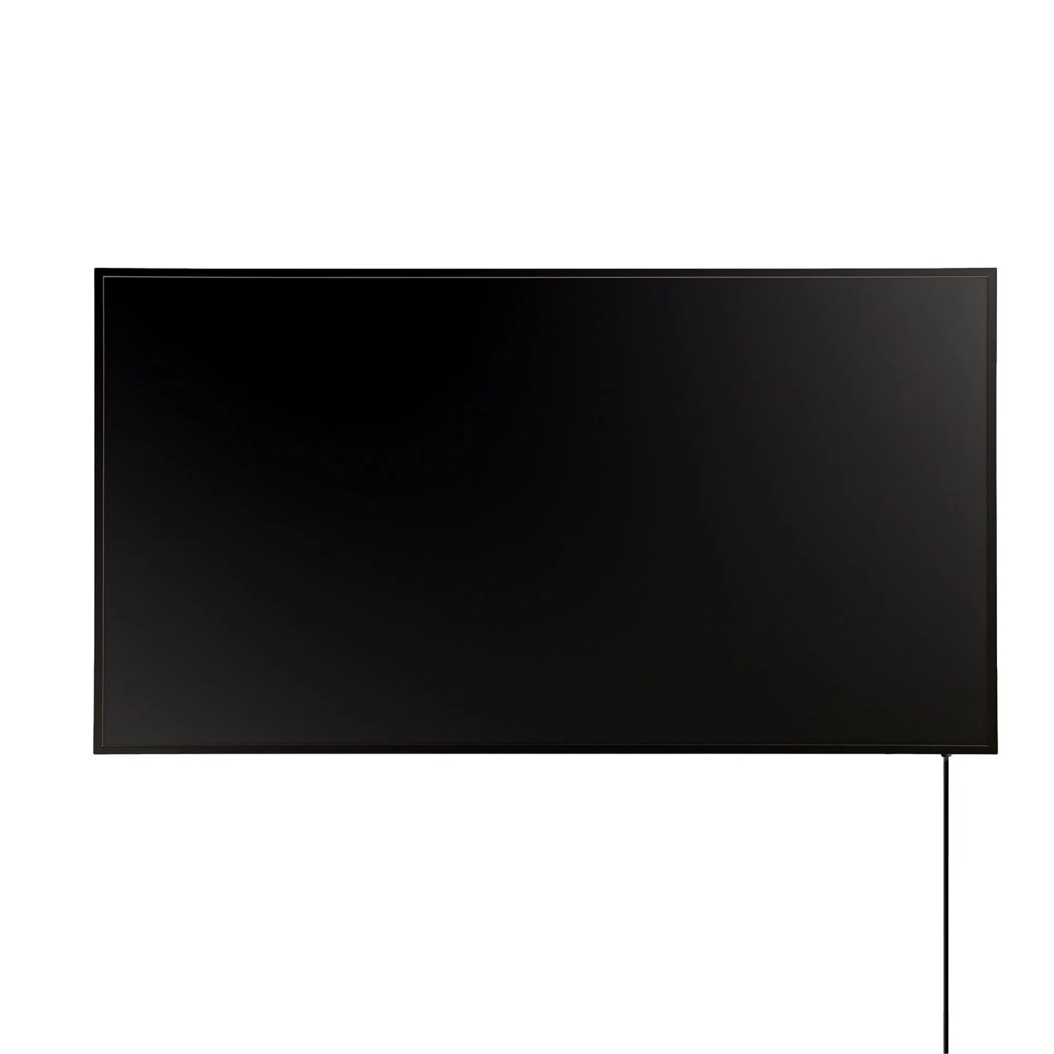 Könighaus Infrarotheizung Black Edition 1.200 W Kabelausgang Quer Links