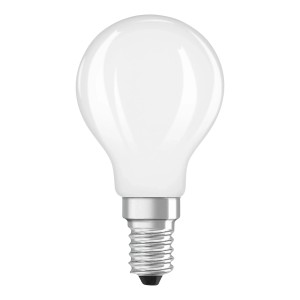 Osram LED-Leuchtmittel E14 Tropfenform, 3,4W, neutralweiß, matt.