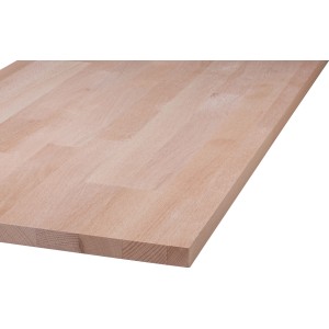 OBI Massivholzplatte Buche, 200x40x2,7cm, geschliffen, für Möbelbau & Innenausbau.