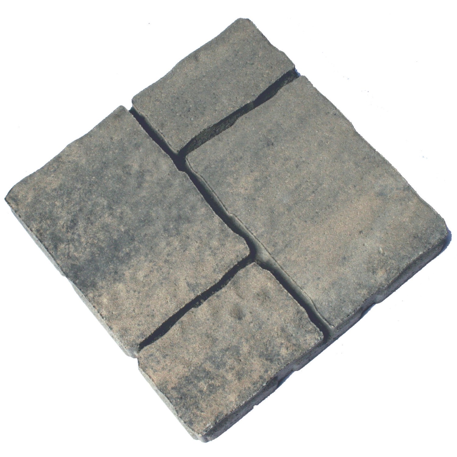 Pianellaplatte Creme-Anthrazit 40 cm x 40 cm x 6 cm
