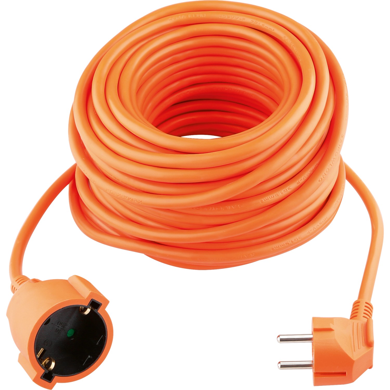 Verlängerungskabel Orange 20 m günstig online kaufen