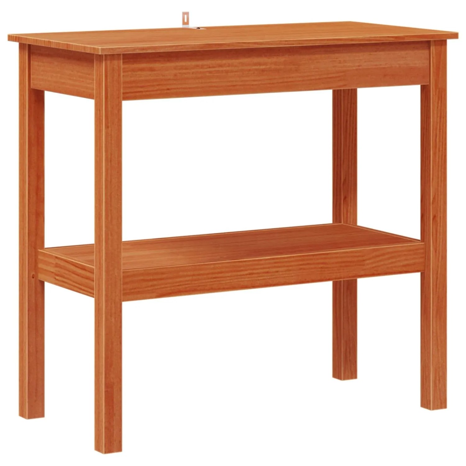 vidaXL Konsolentisch Wachsbraun 80 x 40 x 75 cm Massives Kiefernholz 858220