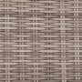 Detailaufnahme Polyrattan-Geflecht in Sand des Lounge-Sets Olea.
