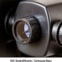 Detailaufnahme Heissner Durchlauffilter-Set FPU 16000: UVC-Kontrollfenster und Seitenanschluss.