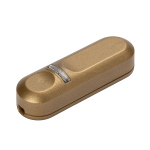 Goldener Orion Lightstyle Schnurdimmer für Lampen & Leuchten. Dimmbar für LED und Halogen.