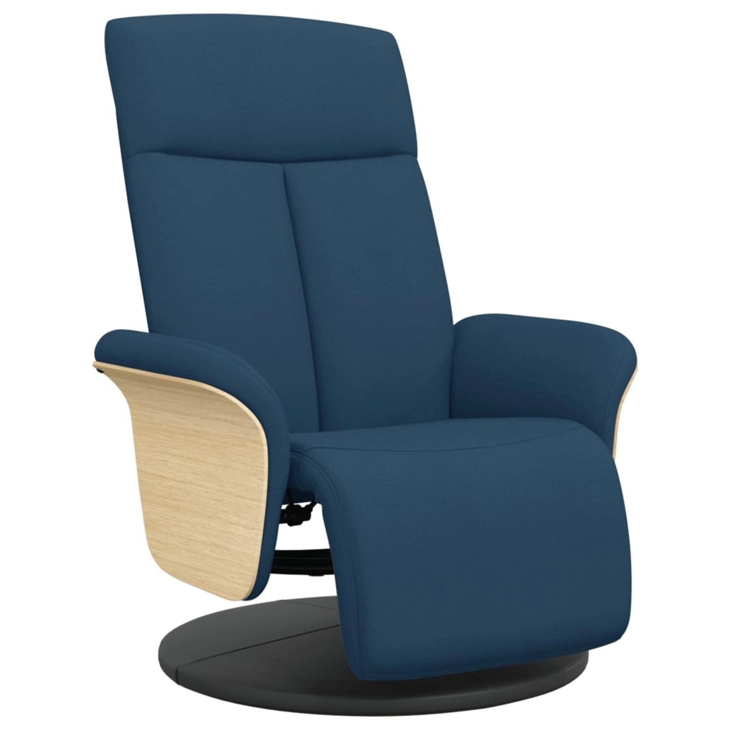 vidaXL Relaxsessel mit Fußteil Blau Stoff 356528 günstig online kaufen