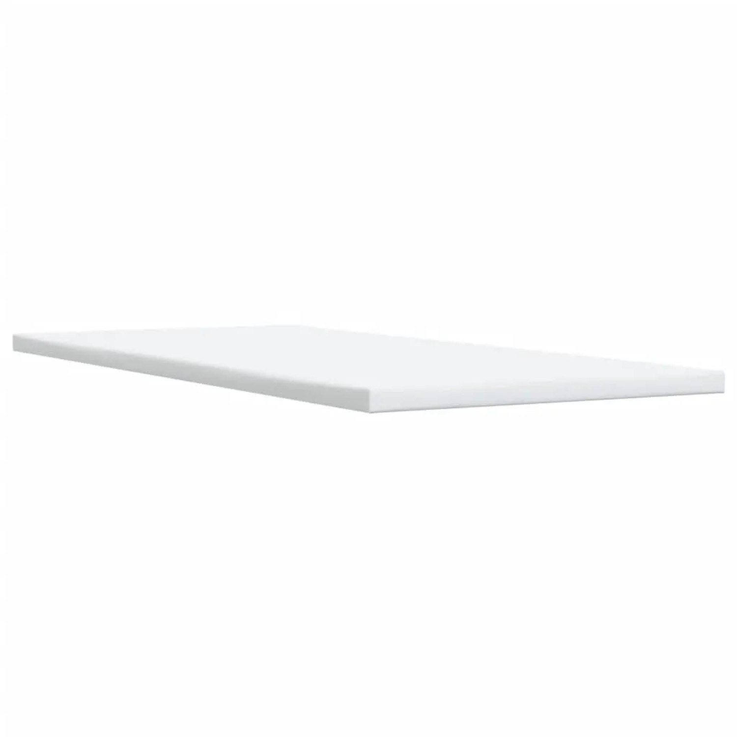 Matratzenauflage in Weiß für vidaXL Boxspringbett, 90x200 cm.