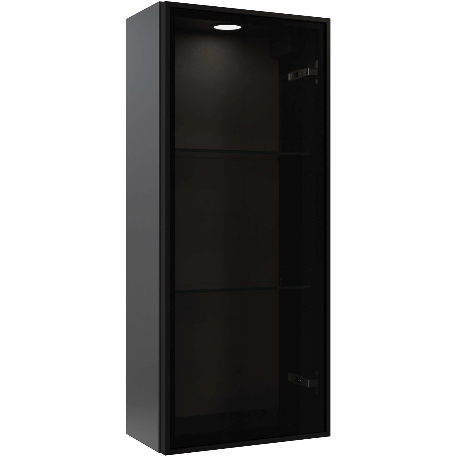 Pelipal Vitrinen-Wandschrank Quantum 05 Anthrazit Seidenglanz 30 cm günstig online kaufen