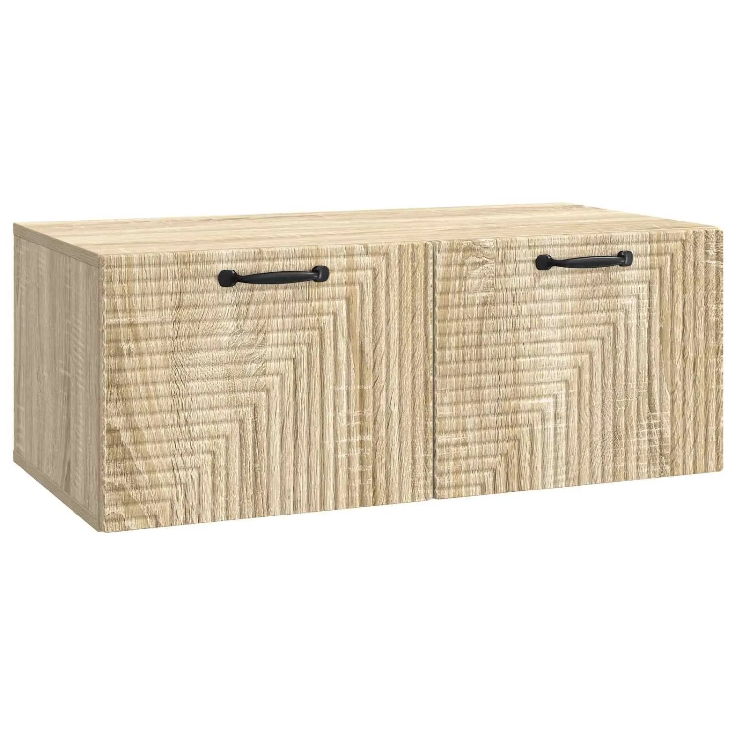 vidaXL Wandmontierter TV-Schrank Sonoma-Eiche 78,5 x 41 x 30 cm 898687