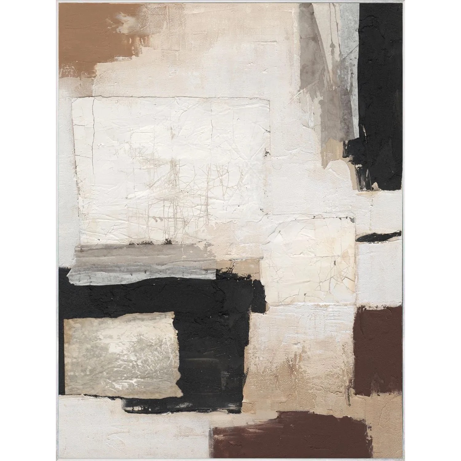 Art Universe Leinwandbild Nature Gemotrie 90 x 120 cm