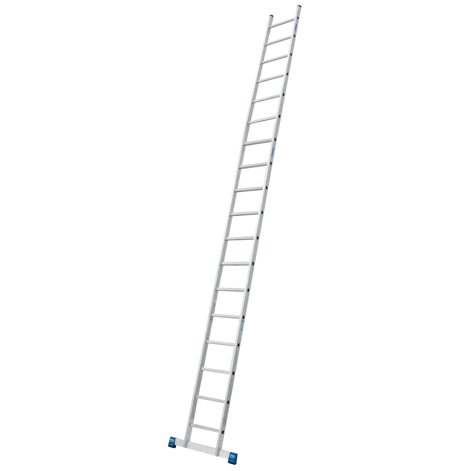 Krause Anlegeleiter Stabilo 18 Sprossen 505 cm x 97 cm x 135 cm