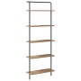 vidaXL Bücherregal Artisan-Eiche 60 x 24 x 168 cm Holzwerkstoff 879970