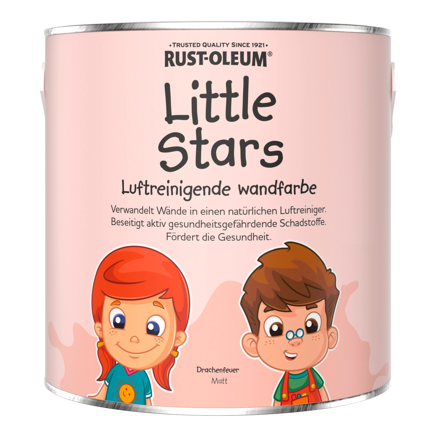 Rust-Oleum Little Stars Luftreinigende Wandfarbe Drachenfeuer 2,5 l