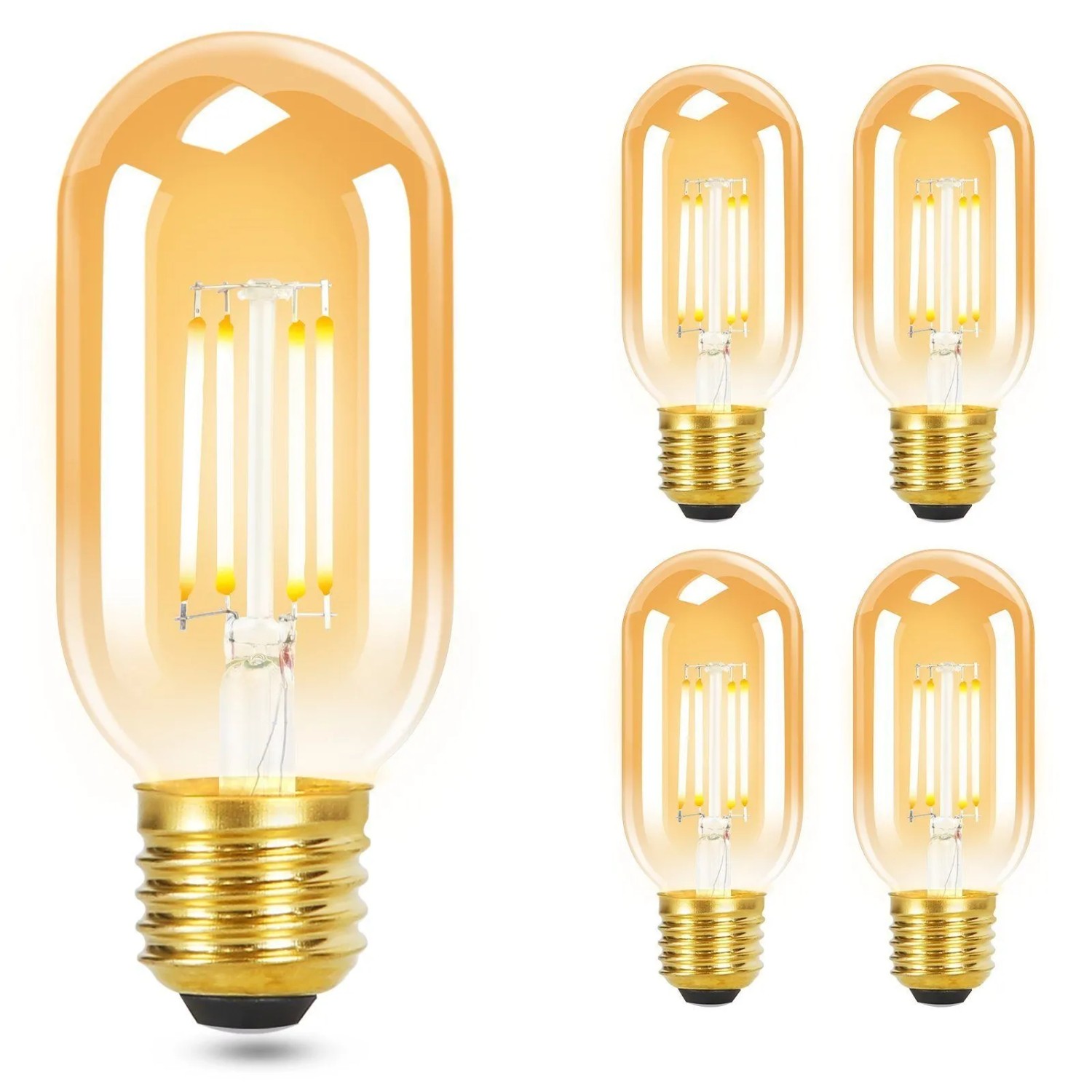 NETTLIFE LED Leuchtmittel aus Glas L5Transparent4er-Set-1