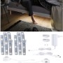 Paulmann MaxLED Night Comfort Set für Doppelbett mit LED-Streifen, Sensor und Netzteil.