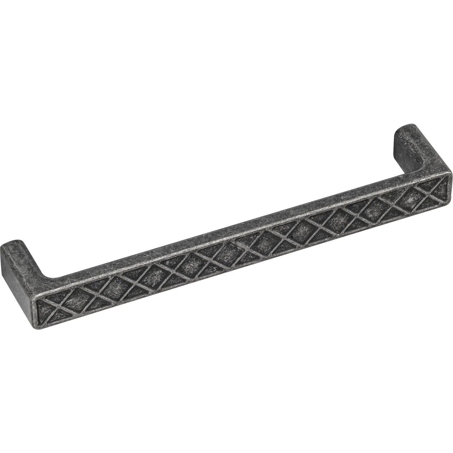 Furnipart Möbelgriff Wafer La 160 mm Zinkdruckguss Grau Antik
