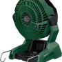 Bosch Akku-Ventilator UniversalFan 18V-1000 mit Akku und Ladegerät, grün.