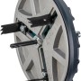 Verstellbare wolfcraft Lochsäge AH 45-130 für präzise Lochbohrungen in Trockenbauwänden.
