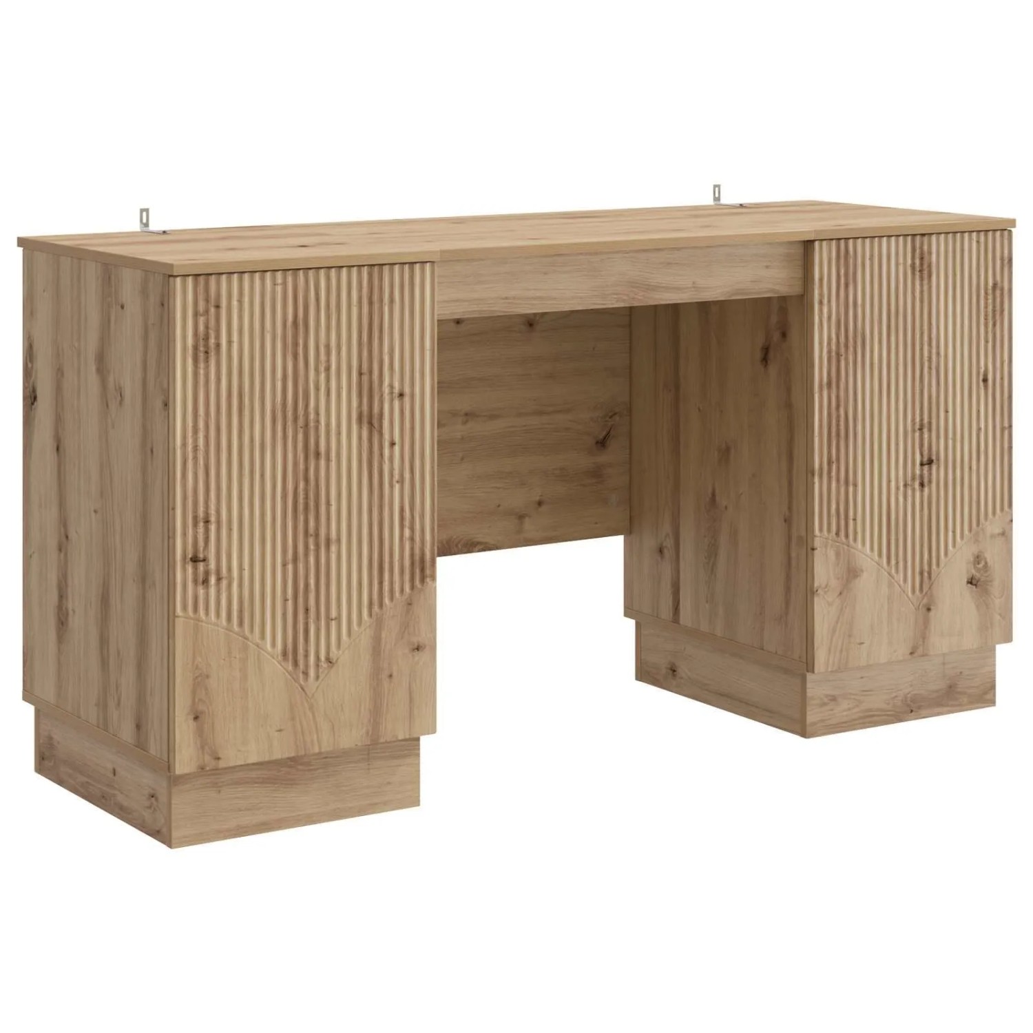 vidaXL Schreibtisch Artisan-Eiche 142,5 x 50 x 75 cm Holzwerkstoff 3414629