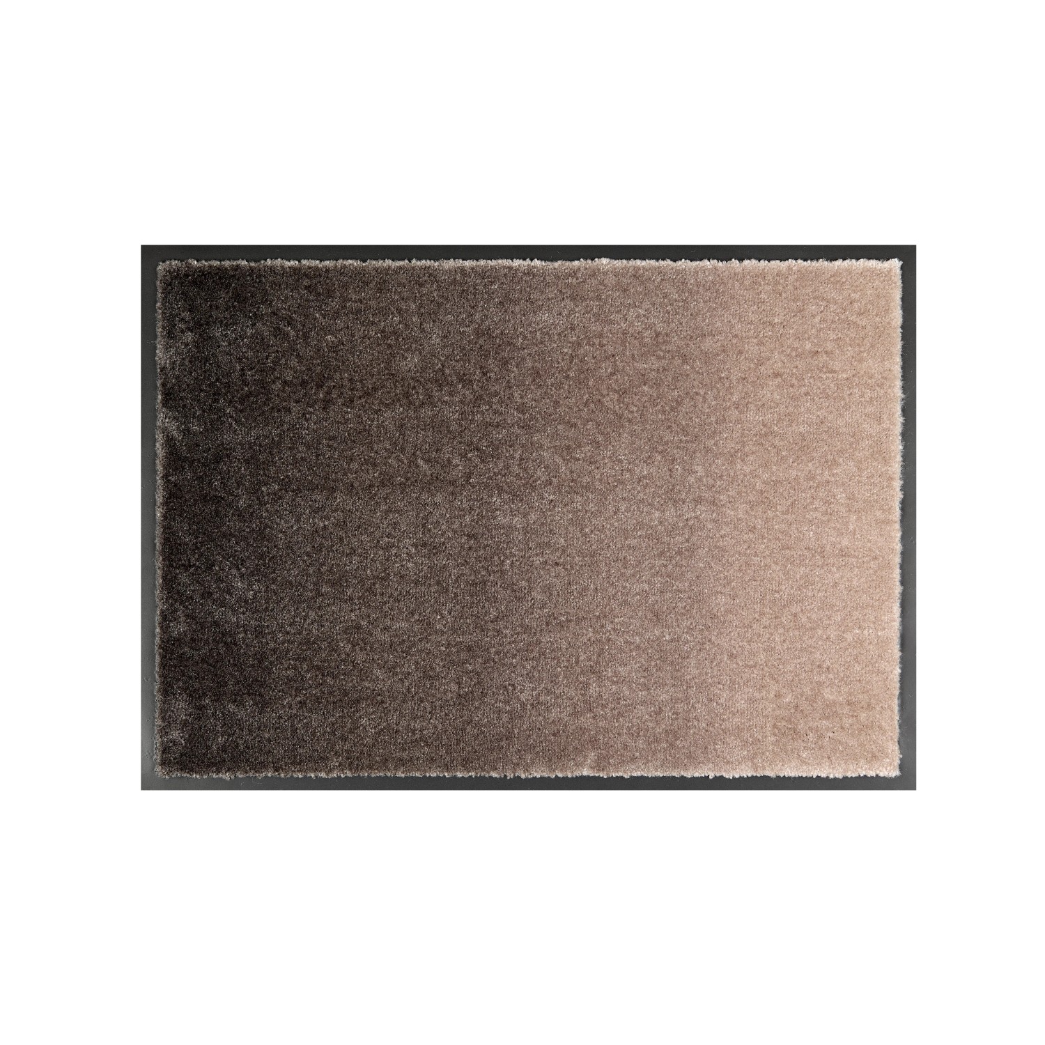 Schöner Wohnen Fußmatte Miami, 50x70 cm, beige-taupe mit Farbverlauf.