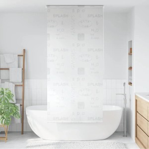 vidaXL Duschrollo 80x240 cm Splash-Design 142871