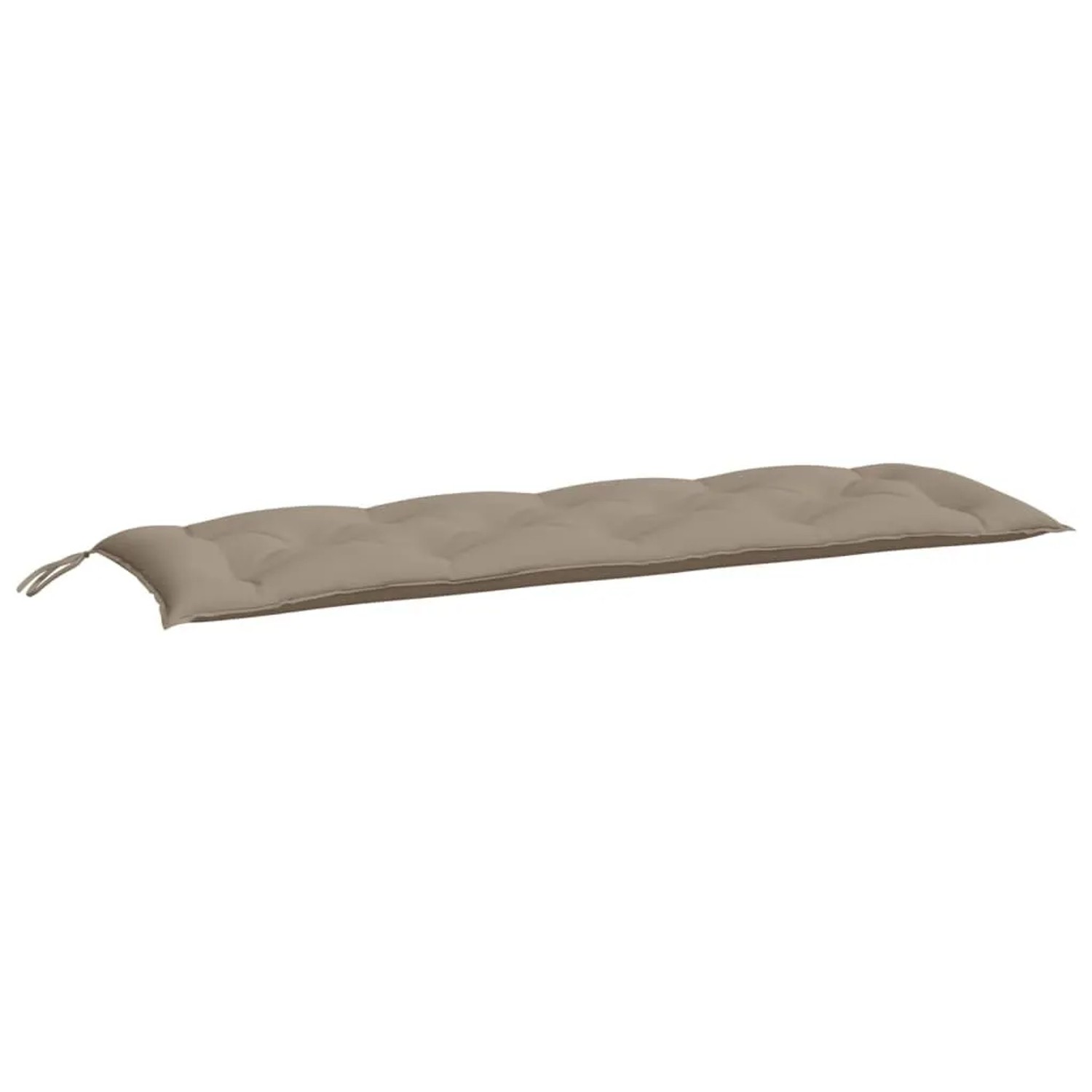 vidaXL Gartenbank-Auflagen 2 Stk Taupe 150x50x7 cm Oxford-Gewebe 361705 günstig online kaufen